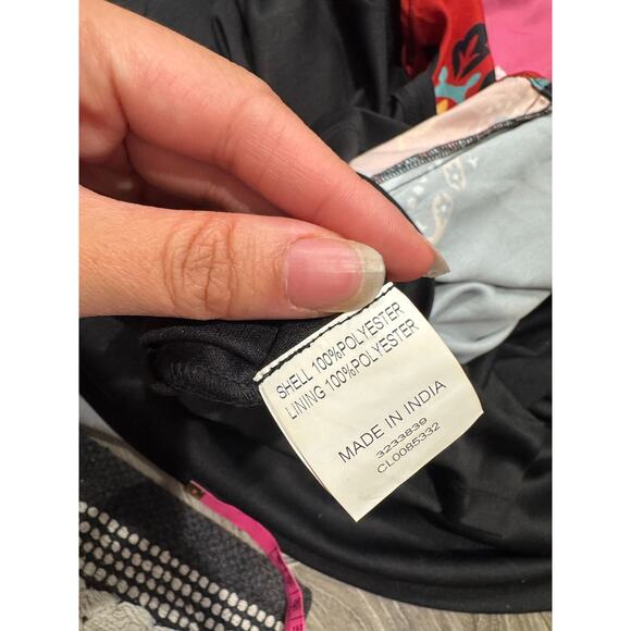 Wayward Fancies x eShakti Boho Patchwork Maxi Dress Kimono Sleeve Custom Size - Picture 7 of 12